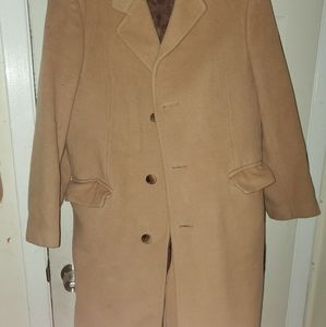 Kasper pure cashmere trench coat